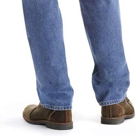 LEE Big & Tall Regular Fit Straight Leg Denim Jeans Mens Size 52x32 Cotton NWT - Picture 3 of 11